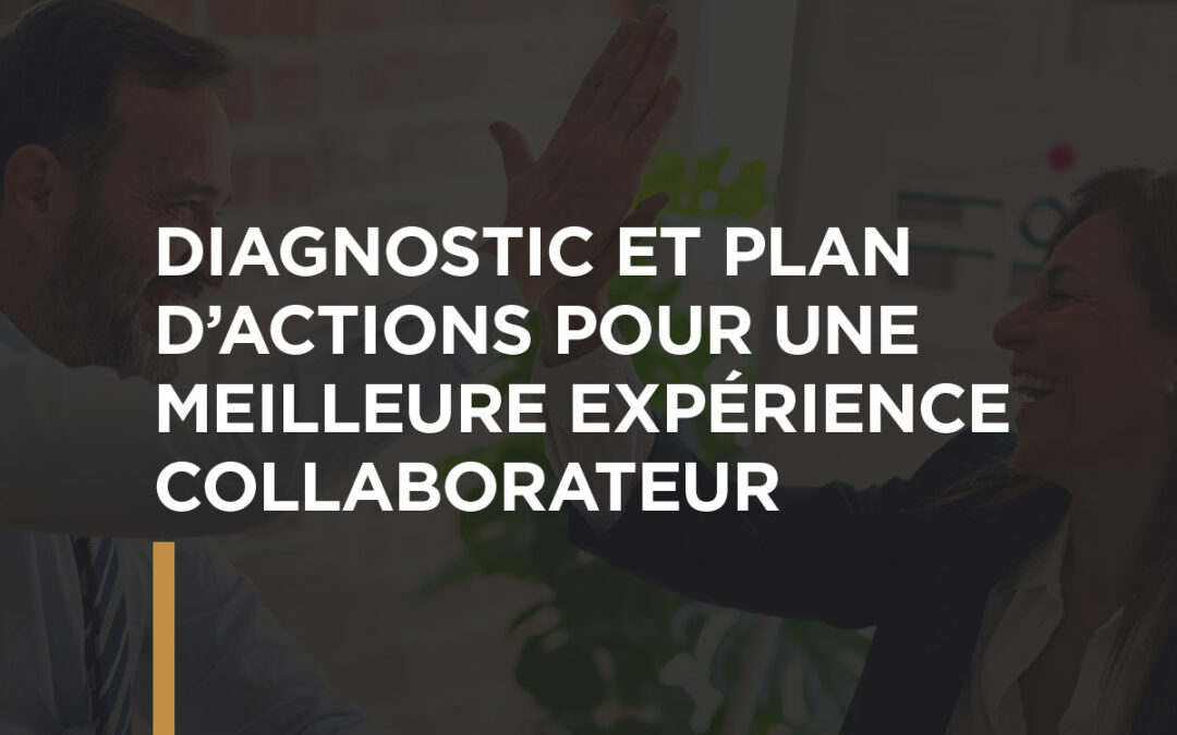 Diagnostics and action plans for a better employee experience